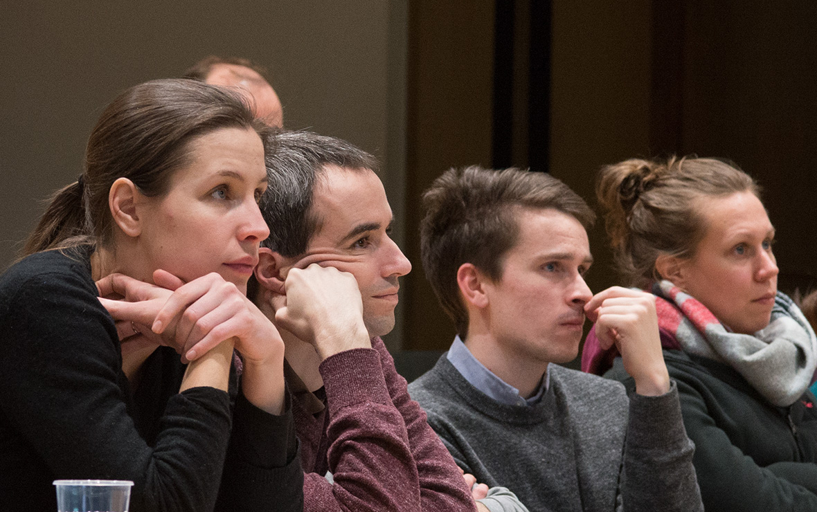 An attentive audience at the MRC BNDU’s Training and Careers Development Event