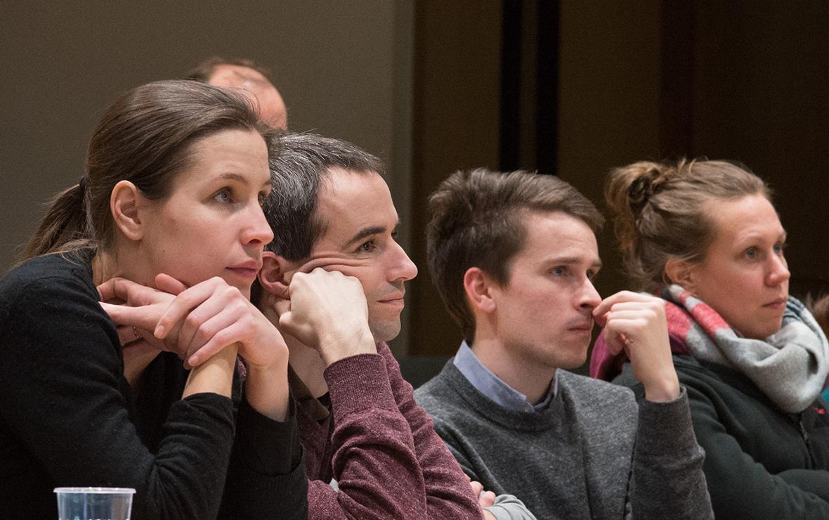 An attentive audience at the MRC BNDU’s Training and Careers Development Event